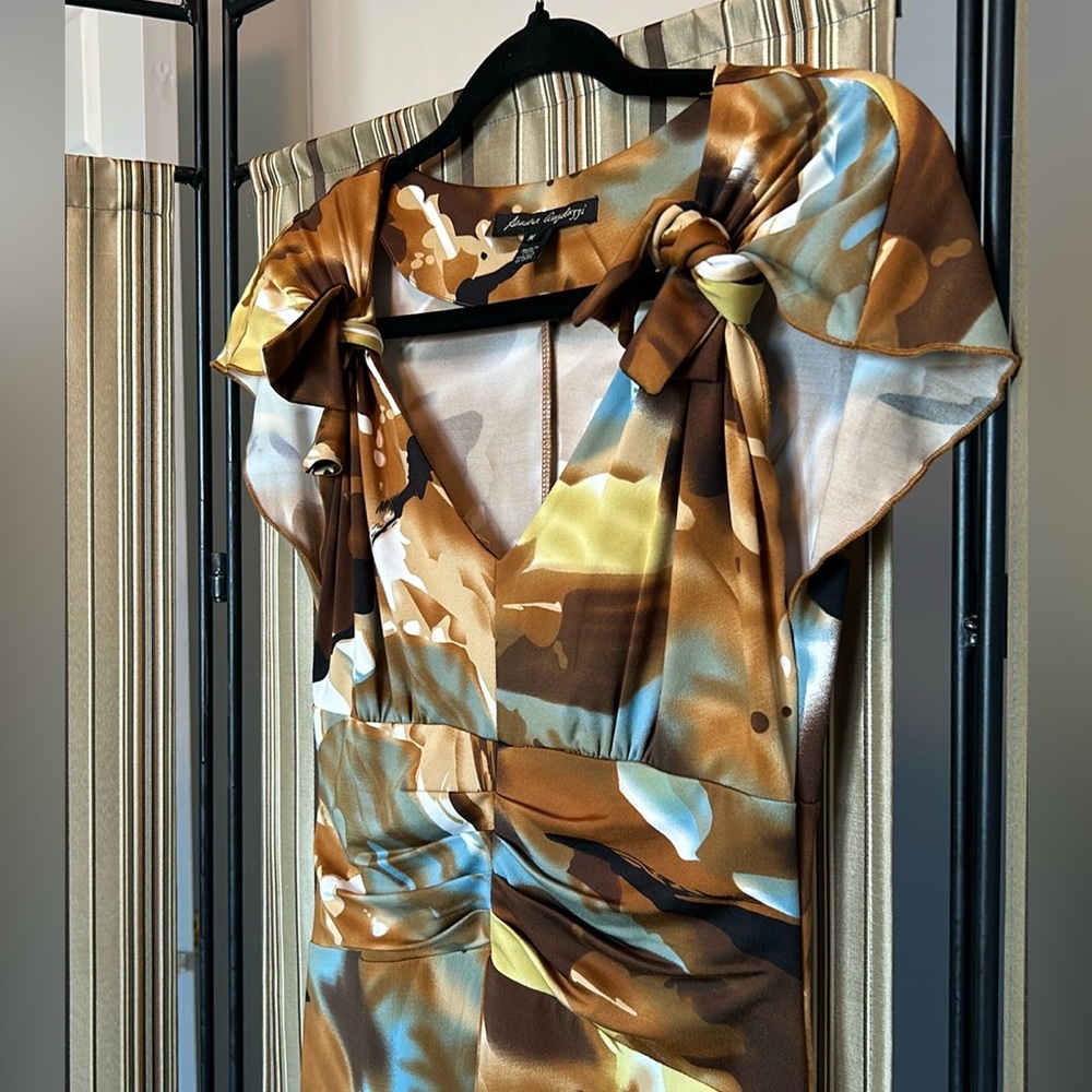 Sandra Angelozzi abstract print dress